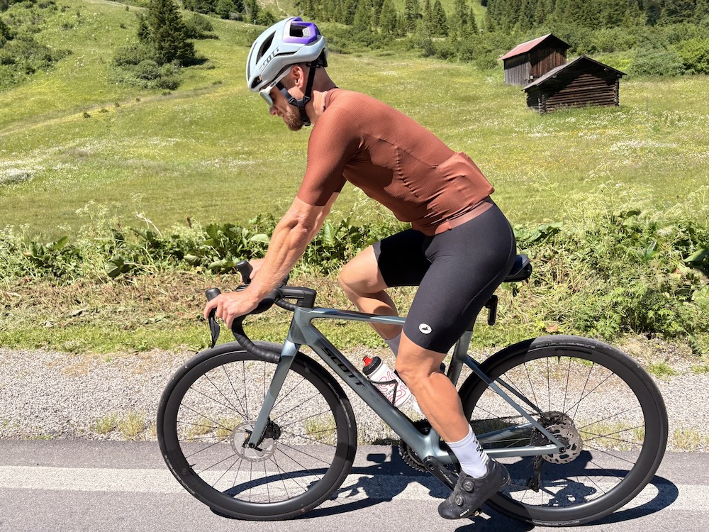Castelli Espresso 2 nohavice s trakmi - tkanina Espresso Doppio